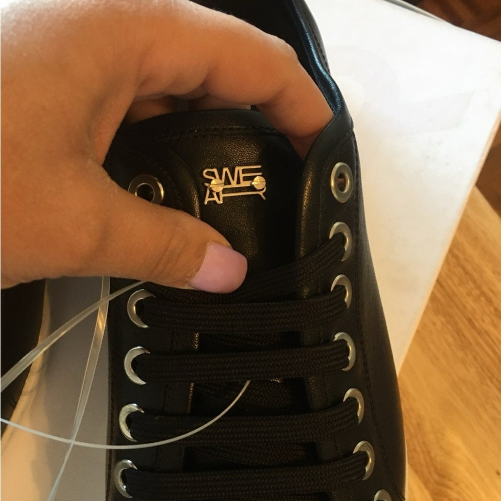 Leather James Dean Sneakers $300 Retail - Picture 4 of 10
